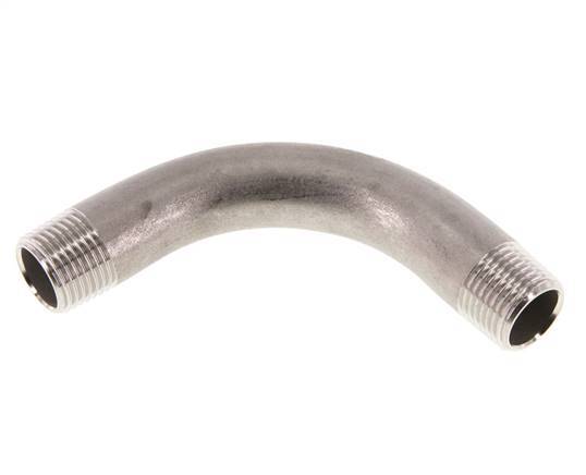 90deg Angled Pipe R1/2'' Stainless Steel 16bar (224.8psi)