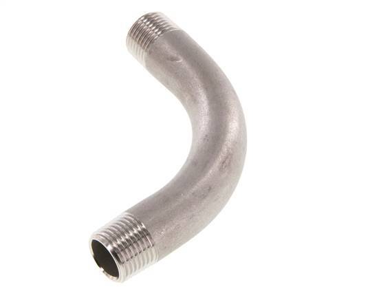 90deg Angled Pipe R1/2'' Stainless Steel 16bar (224.8psi)