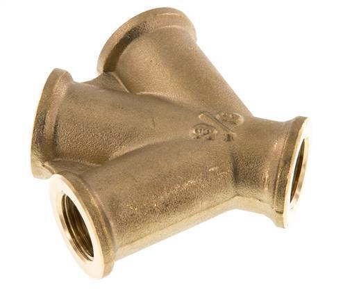 Double Y Air Distributor G3/8'' Brass 16 bar (224.8 psi)