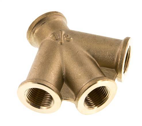 Double Y Air Distributor G3/8'' Brass 16 bar (224.8 psi)