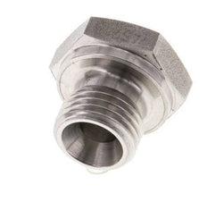 Plug G1/4'' Stainless steel with External Hex 60° cone 575bar (8078.75psi) Hydraulic