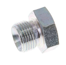 Plug G3/8'' Steel with External Hex 60° cone 425bar (5971.25psi) Hydraulic [5 Pieces]