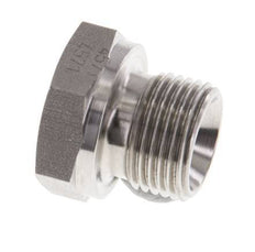 Plug G3/8'' Stainless steel with External Hex 60° cone 425bar (5971.25psi) Hydraulic