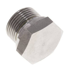 Plug G3/4'' Stainless steel with External Hex 60° cone 175bar (2458.75psi) Hydraulic