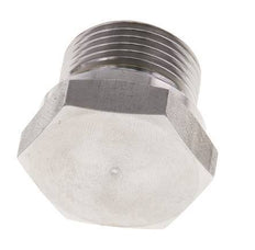 Plug G3/4'' Stainless steel with External Hex 60° cone 175bar (2458.75psi) Hydraulic