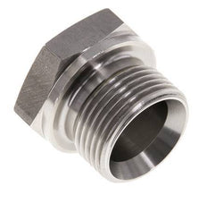 Plug G3/4'' Stainless steel with External Hex 60° cone 175bar (2458.75psi) Hydraulic