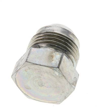 JIC Plug UNF 7/8''-14 Steel 210bar (2950.5psi) [2 Pieces]