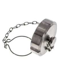 Cap Nut Rd58 X 1/6'' DN 32 Stainless Steel 1.4404 NBR DIN 11851 FDA 21 with Chain