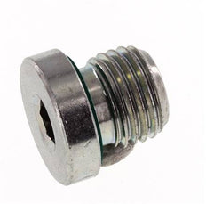 Plug M14 X 1.5 Steel FKM with Internal Hex 400bar (5620.0psi) [2 Pieces]