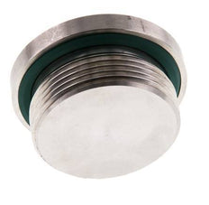 Plug M42 X 2 Stainless steel FKM with Internal Hex 250bar (3512.5psi)