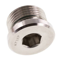 Plug M27 X 2 Stainless steel FKM with Internal Hex 400bar (5620.0psi)