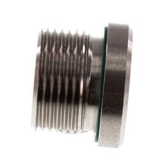 Plug M22 X 1.5 Stainless steel FKM with Internal Hex 400bar (5620.0psi)
