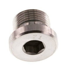 Plug M20 X 1.5 Stainless steel FKM with Internal Hex 400bar (5620.0psi)