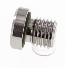 Plug M12 X 1.5 Stainless steel FKM with Internal Hex 400bar (5620.0psi)
