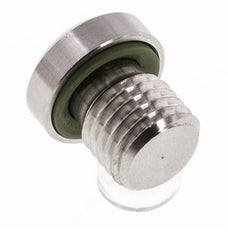 Plug M12 X 1.5 Stainless steel FKM with Internal Hex 400bar (5620.0psi)