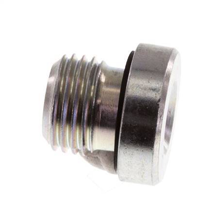 Plug M10 X 1 Steel NBR with Internal Hex 400bar (5620.0psi) [5 Pieces]