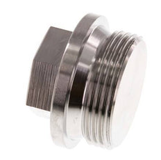 Plug G1 1/4'' Stainless steel with Collar and External Hex 40bar (562.0psi)