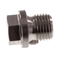 Plug G1/4'' Stainless steel with Collar and External Hex 40bar (562.0psi)