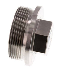 Plug G2'' Stainless steel with Collar and External Hex 40bar (562.0psi)