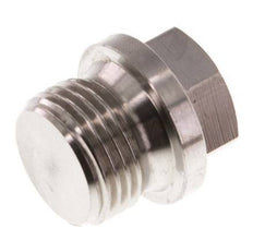 Plug G1/2'' Stainless steel with Collar and External Hex 40bar (562.0psi)