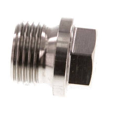 Plug G1/2'' Stainless steel with Collar and External Hex 40bar (562.0psi)