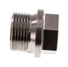 Plug G3/4'' Stainless steel with Collar and External Hex 40bar (562.0psi)
