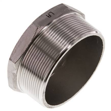 Plug R3'' Stainless steel with External Hex 16bar (224.8psi)