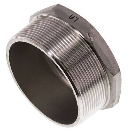 Plug R3'' Stainless steel with External Hex 16bar (224.8psi)
