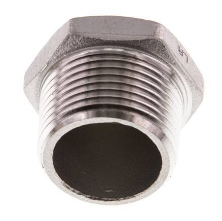 Plug R3/4'' Stainless steel with External Hex 16bar (224.8psi) [2 Pieces]