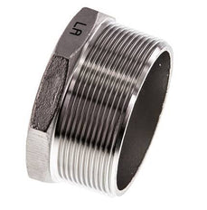 Plug R2 1/2'' Stainless steel with External Hex 16bar (224.8psi)
