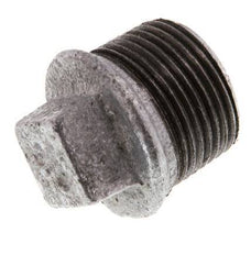 Plug R3/4'' Malleable cast iron with External Square 25bar (351.25psi) [5 Pieces]