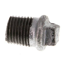 Plug R1/4'' Malleable cast iron with External Square 25bar (351.25psi) [10 Pieces]