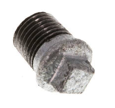 Plug R1/4'' Malleable cast iron with External Square 25bar (351.25psi) [10 Pieces]