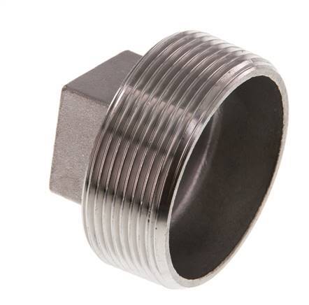 Plug R2'' Stainless steel with External Square 16bar (224.8psi)