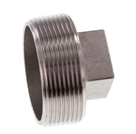 Plug R2'' Stainless steel with External Square 16bar (224.8psi)