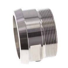 DIN 11851 Sanitary (Dairy) Fitting 86mm Cone x G2 1/2 inch Male Stainless Steel