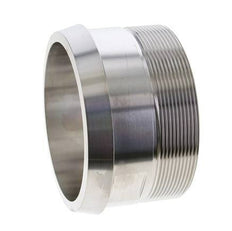 DIN 11851 Sanitary (Dairy) Fitting 121mm Cone x G4 inch Male Stainless Steel