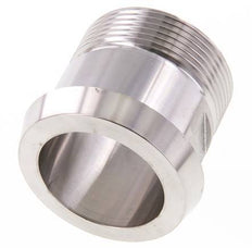 DIN 11851 Sanitary (Dairy) Fitting 56mm Cone x G1 1/2 inch Male Stainless Steel