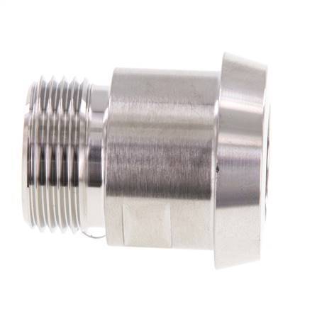 DIN 11851 Sanitary (Dairy) Fitting 36mm Cone x G3/4 inch Male Stainless Steel