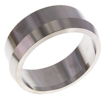 Sanitary (Dairy) Fitting 121mm Cone x 114.3mm Weld End Stainless Steel