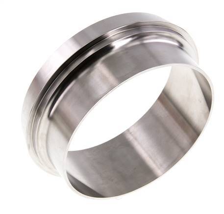 DIN 11851 Sanitary (Dairy) Fitting 121mm Cone x 104mm Weld End Stainless Steel