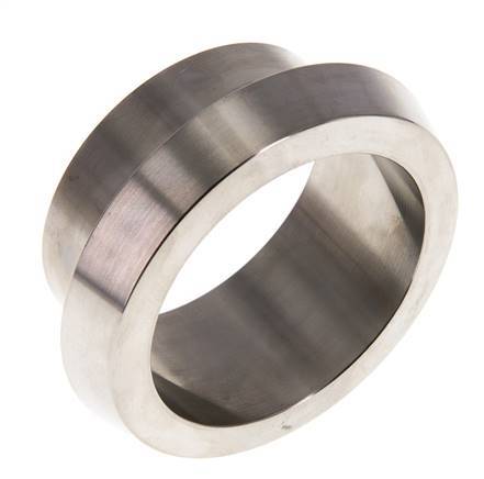 DIN 11851 Sanitary (Dairy) Fitting 68mm Cone x 53mm Weld End Stainless Steel