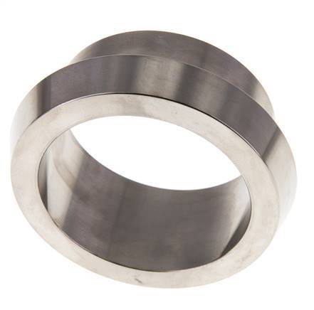 DIN 11851 Sanitary (Dairy) Fitting 68mm Cone x 53mm Weld End Stainless Steel