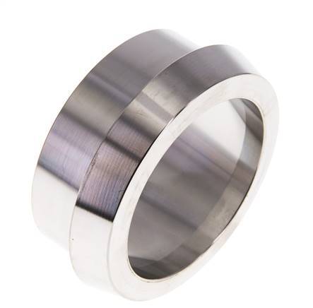 Sanitary (Dairy) Fitting 68mm Cone x 60.3mm Weld End Stainless Steel