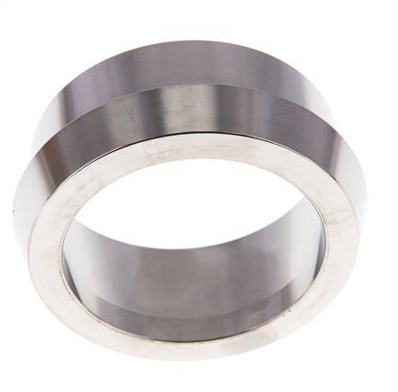 Sanitary (Dairy) Fitting 68mm Cone x 60.3mm Weld End Stainless Steel