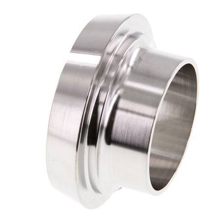 DIN 11851 Sanitary (Dairy) Fitting 50mm Cone x 35mm Weld End Stainless Steel