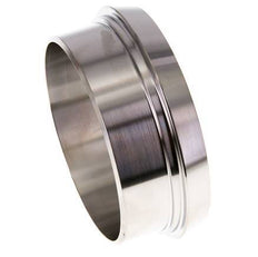 Sanitary (Dairy) Fitting 100mm Cone x 88.9mm Weld End Stainless Steel