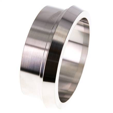 Sanitary (Dairy) Fitting 100mm Cone x 88.9mm Weld End Stainless Steel