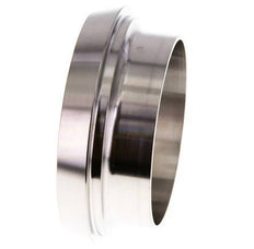 DIN 11851 Sanitary (Dairy) Fitting 86mm Cone x 70mm Weld End Stainless Steel
