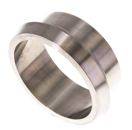 DIN 11851 Sanitary (Dairy) Fitting 100mm Cone x 85mm Weld End Stainless Steel